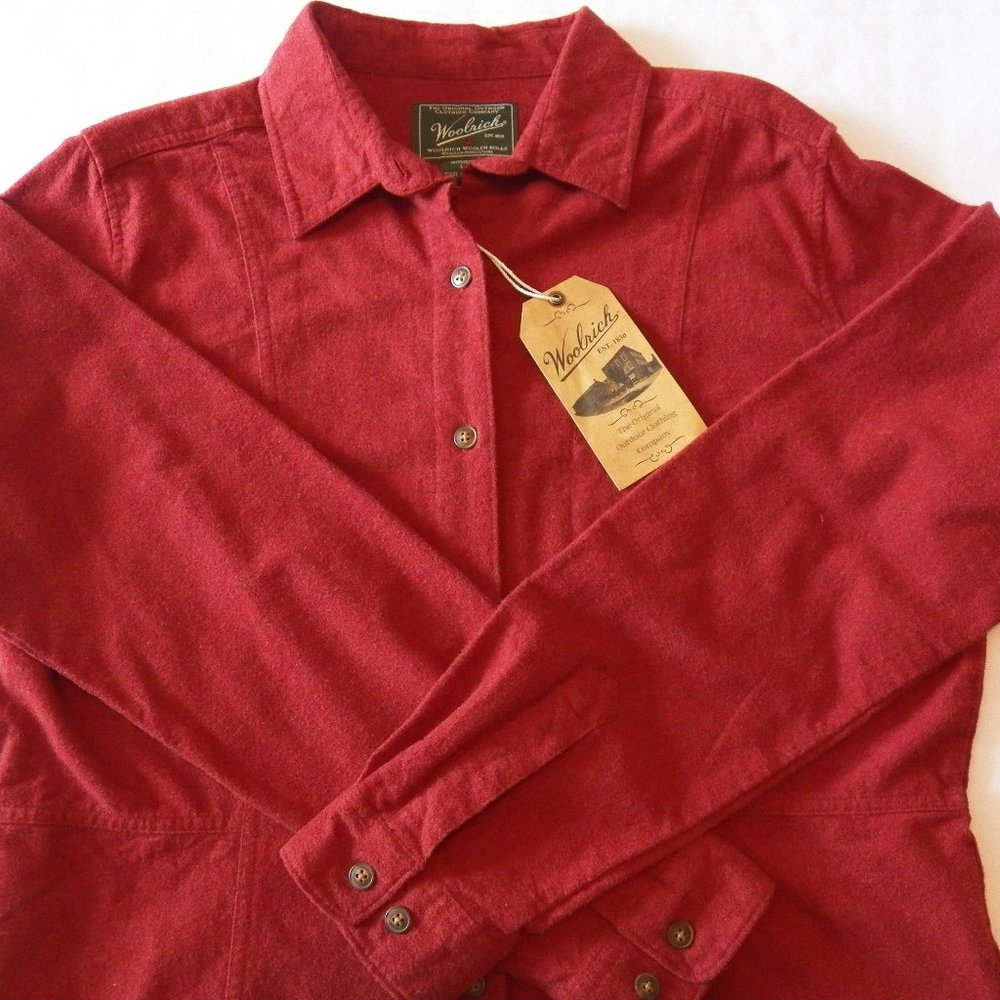 NWT Woolrich Long Sleeve Flannel Shirt for Women